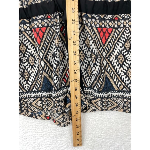 BCBGMAXAZRIA Soren Romper Women’s Size XXS Multicolor Geometric Summer 3” - Picture 5 of 9